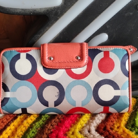 Coach Multicolor Wallet - Picture 2 of 5